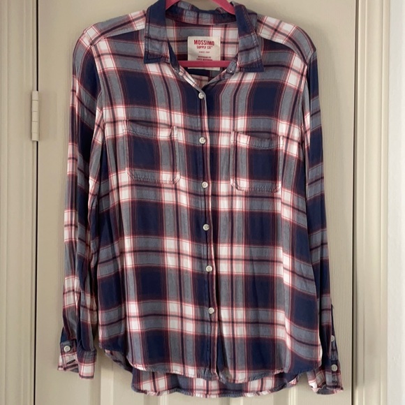 Boyfriend Fit Flannel - Picture 1 of 3